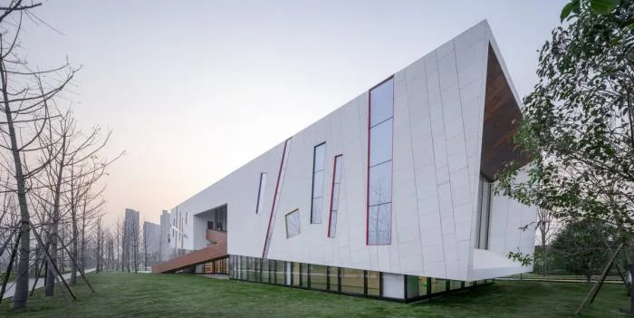 BIM Architecture | A Three Dimensional 'Supremacy' Abstract Painting - Xi'an Greenland Energy Art Center/Shanghai Riqing Architectural Design