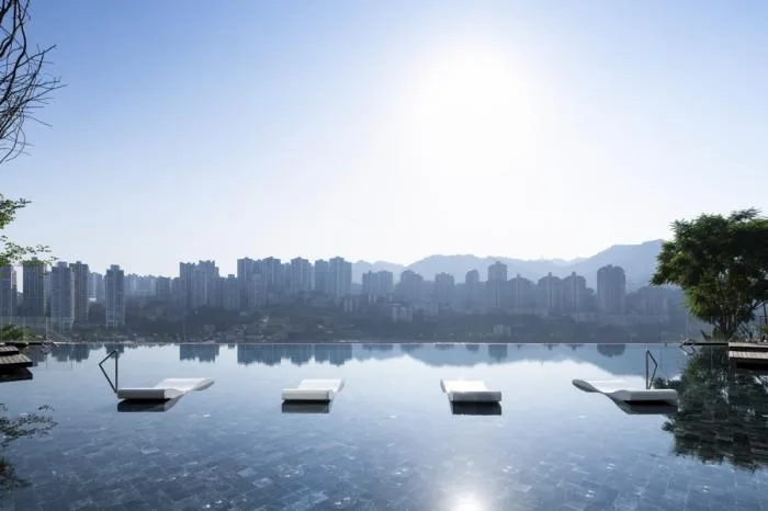 BIM Architecture | City Cover Level New Landmark - Chongqing Raffles/Safdi Architecture Firm