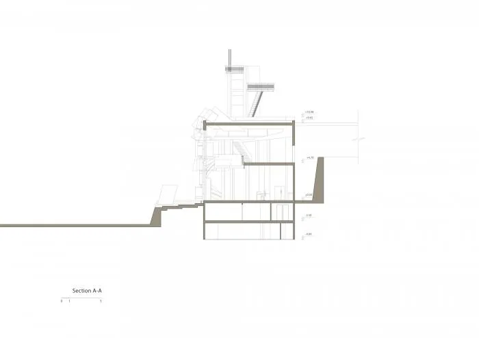 BIM architecture | Various folding panels assembled into a honeycomb like facade: Exhibition Building of Iran Greenland Convention Center