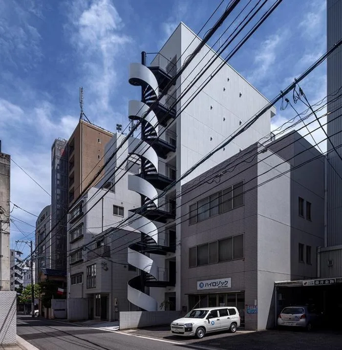 BIM Architecture | Hiroshima 'Spiral' Hotel, Challenging the Narrow Limit of a 35 ㎡ Venue/CAPD