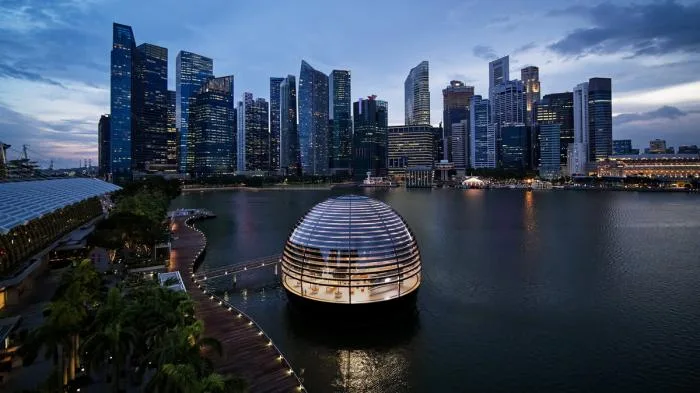 BIM Architecture | Apple Singapore Marina Bay Sands Flagship Store/Foster+Partners