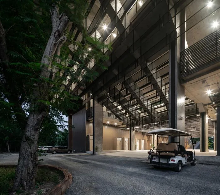 BIM Architecture | Thailand Ministry of Agriculture Golden Jubilee Museum, 'Fallen' Building/Plan Architect