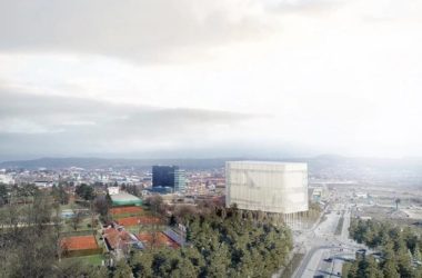 BIM Architecture: The Floating White 'Lighthouse' of Banja Luka Cultural Complex by Cosmos-BIM WORLD