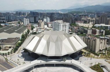 BIM Architecture Inspired by Flowing Crystal Geometry at Taipei Music Center by RUR Architecture DPC-BIM WORLD