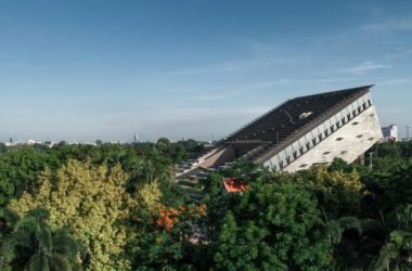 BIM Architecture: Thailand Ministry of Agriculture Golden Jubilee Museum by Plan Architect – The 'Fallen' Building-BIM WORLD