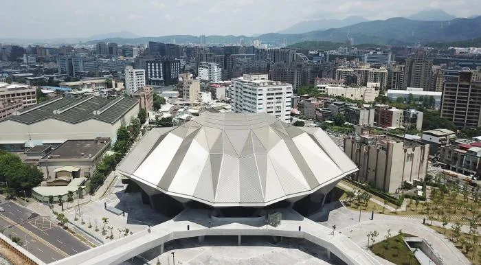 BIM Architecture | Inspired by Flowing Crystal Geometry - Taipei Music Center/RUR Architecture DPC