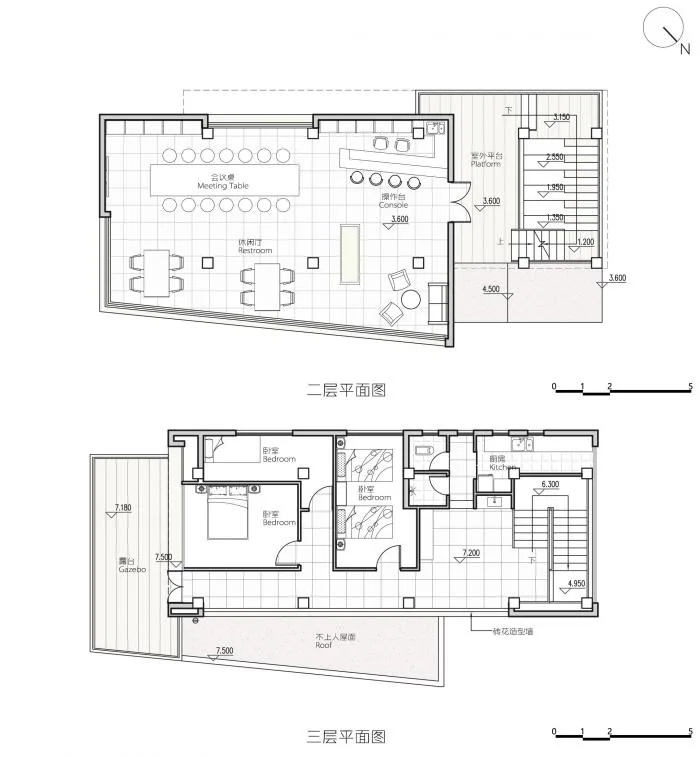 BIM Architecture | Lingjiang Yidu · Sansheng Chedu Service Station/Yueji Architectural Design Firm