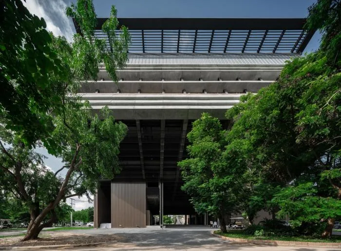 BIM Architecture | Thailand Ministry of Agriculture Golden Jubilee Museum, 'Fallen' Building/Plan Architect