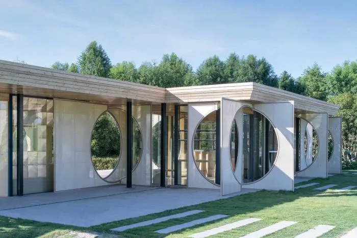 BIM Architecture | Xianghu Dingshan Island Station 'Screen Pavilion'/Planting Field Architecture