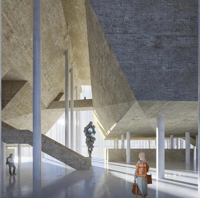 BIM Architecture | Floating White 'Lighthouse' in Space: Banja Luka Cultural Complex/Cosmos