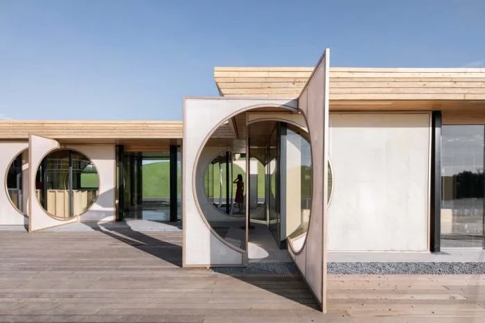 BIM Architecture | Xianghu Dingshan Island Station 'Screen Pavilion'/Planting Field Architecture