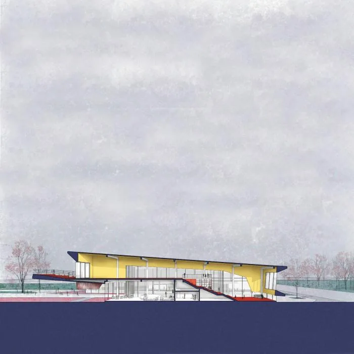 BIM Architecture | A Three Dimensional 'Supremacy' Abstract Painting - Xi'an Greenland Energy Art Center/Shanghai Riqing Architectural Design