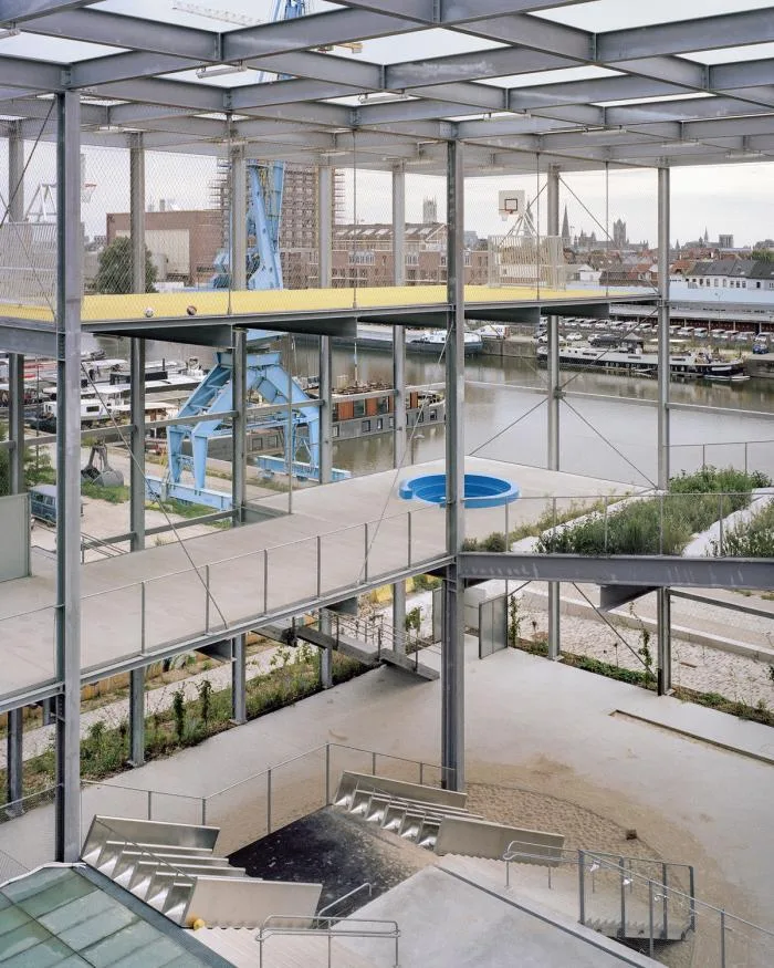 BIM Architecture | Belgian Framework School: A Vibrant Community Park/Xaveer De Geyter Architects