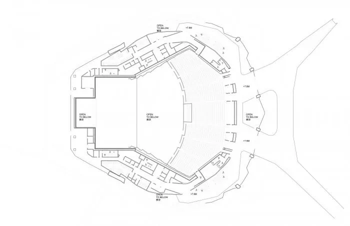 BIM Architecture | Inspired by Flowing Crystal Geometry - Taipei Music Center/RUR Architecture DPC