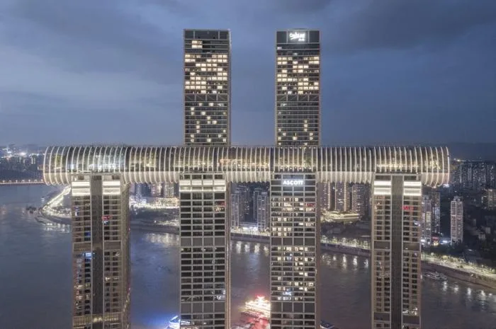 BIM Architecture | City Cover Level New Landmark - Chongqing Raffles/Safdi Architecture Firm