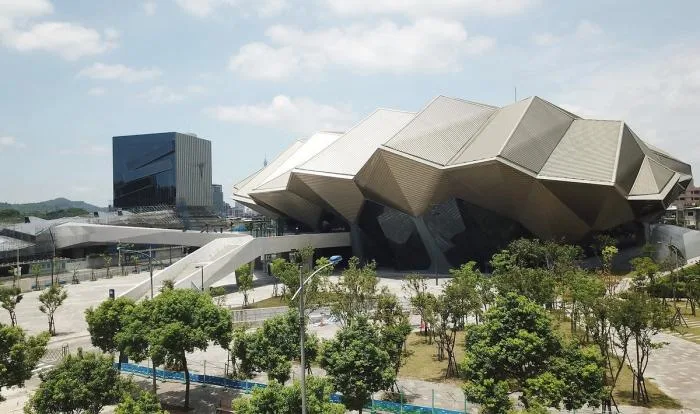 BIM Architecture | Inspired by Flowing Crystal Geometry - Taipei Music Center/RUR Architecture DPC