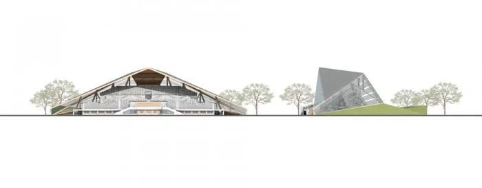 BIM Architecture | Shandong University Baotu Spring Campus Stadium Renovation Design Scheme/Tianjin University Architectural Design and Research Institute Design Third Institute