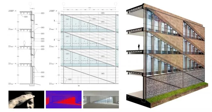 BIM Architecture | Wozniak University School of Architecture and Design: 'Diagonal' Creating Movement and Balance/ARK itection