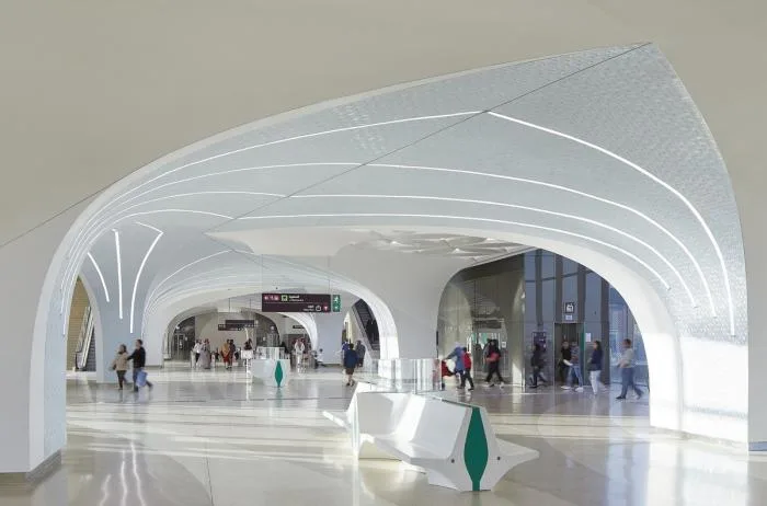 BIM Architecture | Qatar Autonomous Metro Station/UNStudio