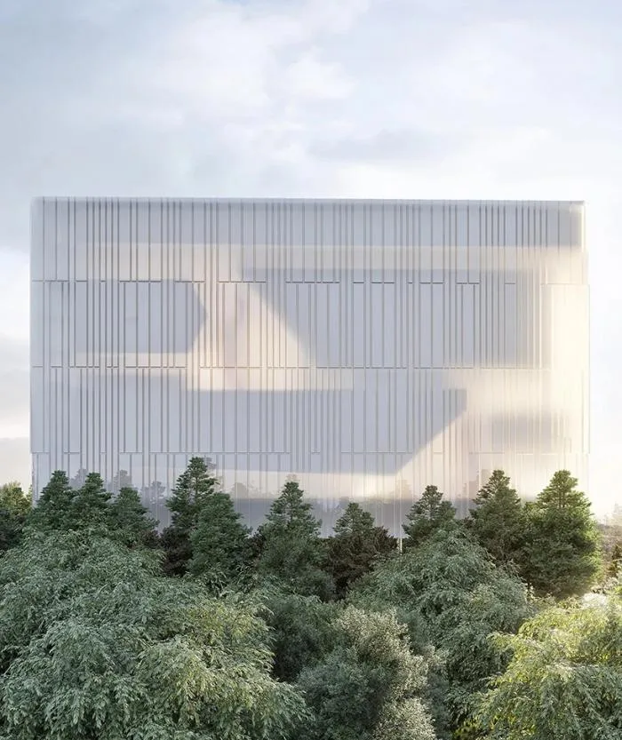BIM Architecture | Floating White 'Lighthouse' in Space: Banja Luka Cultural Complex/Cosmos