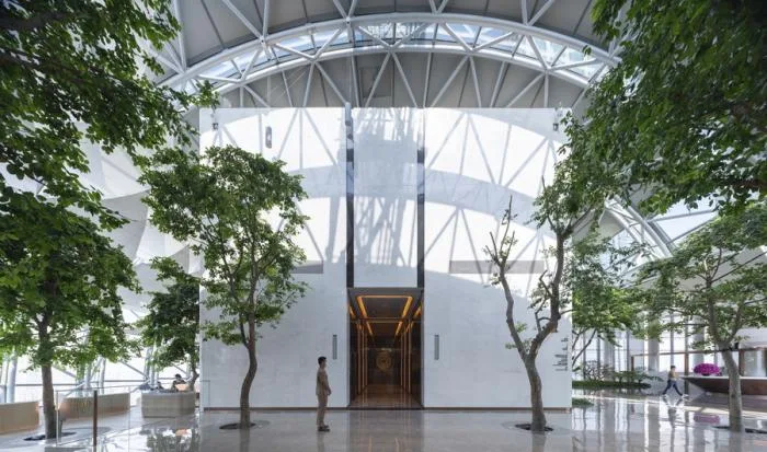 BIM Architecture | City Cover Level New Landmark - Chongqing Raffles/Safdi Architecture Firm