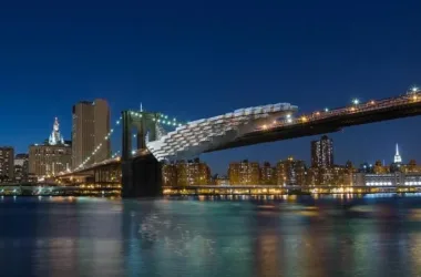 BIM Architecture: Livable Bridges at Brooklyn Cliff by Daniel Gillen-BIM WORLD