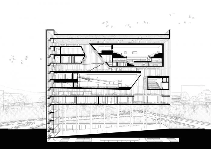 BIM Architecture | Floating White 'Lighthouse' in Space: Banja Luka Cultural Complex/Cosmos