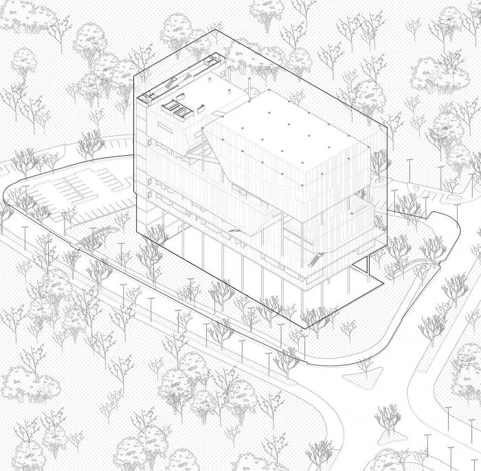 BIM Architecture | Floating White 'Lighthouse' in Space: Banja Luka Cultural Complex/Cosmos