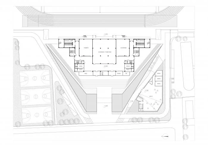 BIM Architecture | Shandong University Baotu Spring Campus Stadium Renovation Design Scheme/Tianjin University Architectural Design and Research Institute Design Third Institute
