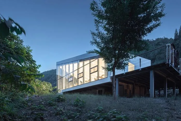 BIM Architecture | 809 Arsenal Site Renovation - Cliff Top Tea Bar/Sanwen Architecture