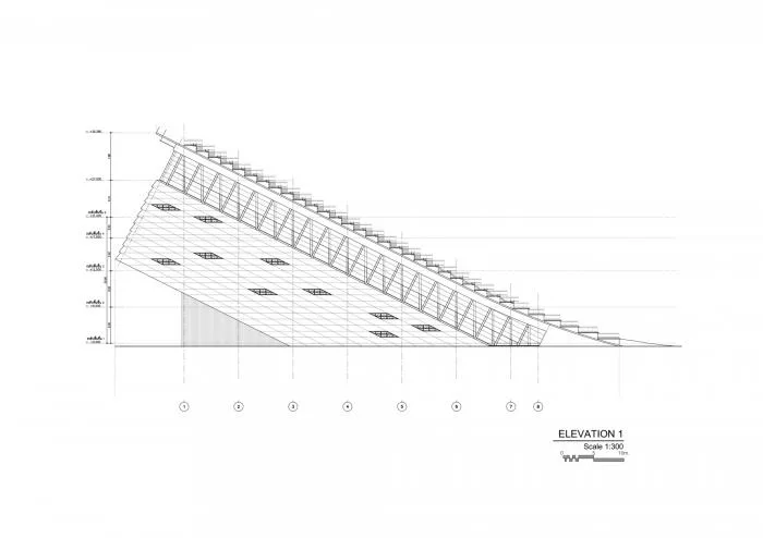 BIM Architecture | Thailand Ministry of Agriculture Golden Jubilee Museum, 'Fallen' Building/Plan Architect
