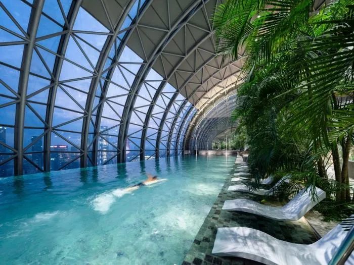 BIM Architecture | City Cover Level New Landmark - Chongqing Raffles/Safdi Architecture Firm