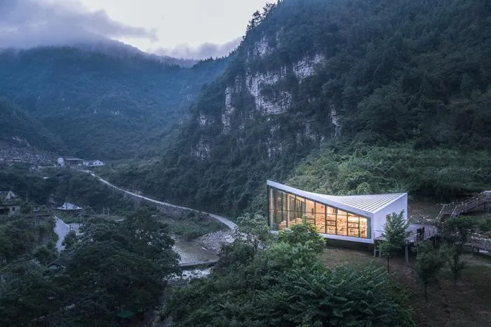 BIM Architecture | 809 Arsenal Site Renovation - Cliff Top Tea Bar/Sanwen Architecture