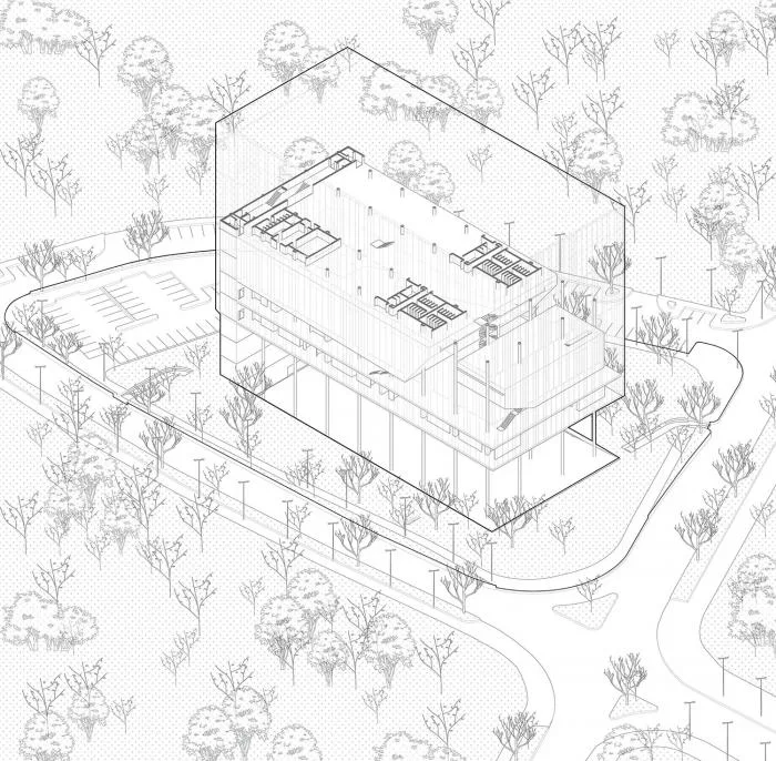 BIM Architecture | Floating White 'Lighthouse' in Space: Banja Luka Cultural Complex/Cosmos