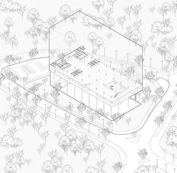 BIM Architecture | Floating White 'Lighthouse' in Space: Banja Luka Cultural Complex/Cosmos