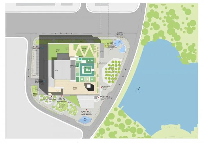 BIM Architecture | Shenzhen Pingshan Grand Theater/OPEN Architecture Firm