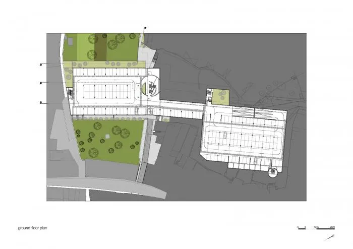 BIM Architecture | Rotating Underground 'Gyroscope': Car Park 'Caldeiroa'/Pitagoras Group