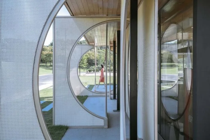 BIM Architecture | Xianghu Dingshan Island Station 'Screen Pavilion'/Planting Field Architecture