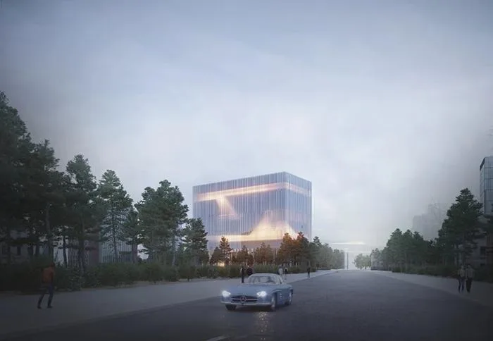 BIM Architecture | Floating White 'Lighthouse' in Space: Banja Luka Cultural Complex/Cosmos