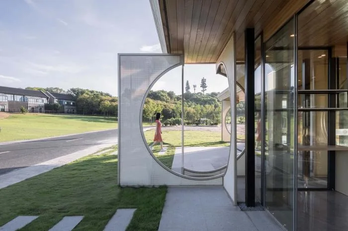 BIM Architecture | Xianghu Dingshan Island Station 'Screen Pavilion'/Planting Field Architecture