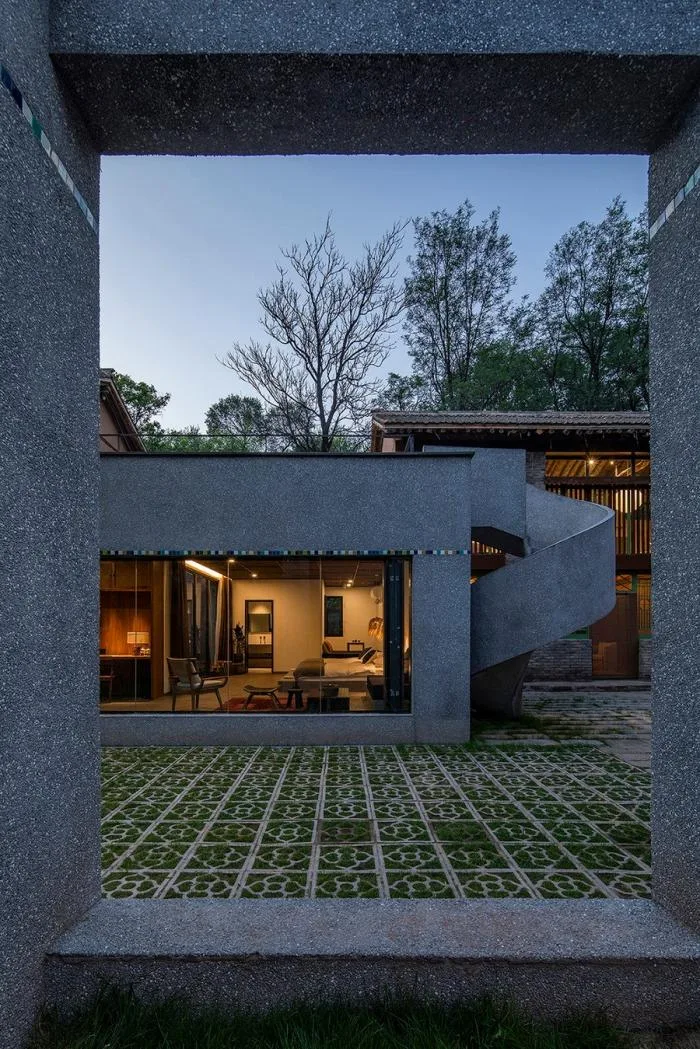 BIM Architecture | Taiyue Courtyard - Mint Homestay/Sanwen Architecture