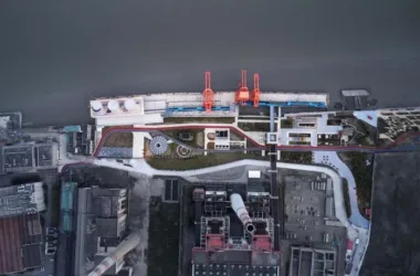 BIM Architecture: Shanghai Yangshupu Power Plant Ruins Park by Tongji Original Design Studio-BIM WORLD