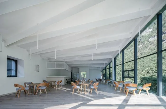BIM Architecture | 809 Arsenal Site Renovation - Cliff Top Tea Bar/Sanwen Architecture