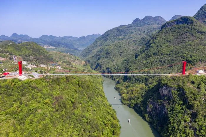 BIM Architecture | Cangyu Mirror Gallery, Huangchuan Three Gorges Qingtian Glass Bridge/Zhejiang University Architectural Design and Research Institute