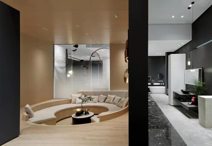 BIM Architecture | Clues Through Time: Elonda Bathroom Exhibition Hall/Tuowei Design