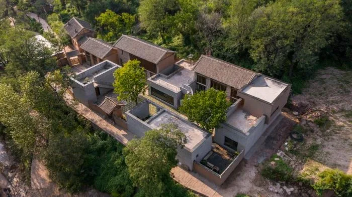BIM Architecture | Taiyue Courtyard - Mint Homestay/Sanwen Architecture