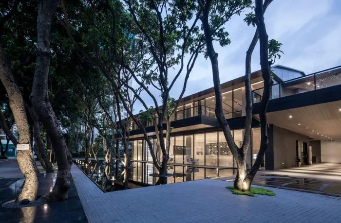 BIM Architecture | China Resources Xiyuan Yuefu Living Hall/Cube Design