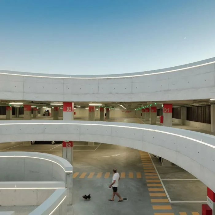 BIM Architecture | Rotating Underground 'Gyroscope': Car Park 'Caldeiroa'/Pitagoras Group