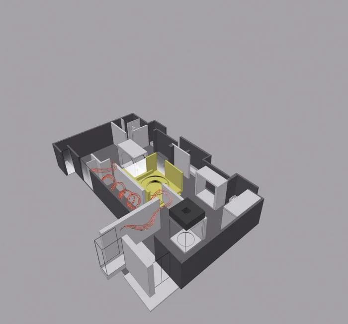 BIM Architecture | Clues Through Time: Elonda Bathroom Exhibition Hall/Tuowei Design