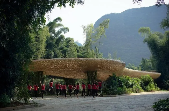 BIM Architecture | Bamboo Grove Pavilion, Terrace, and Tower/Narrative Architecture Design